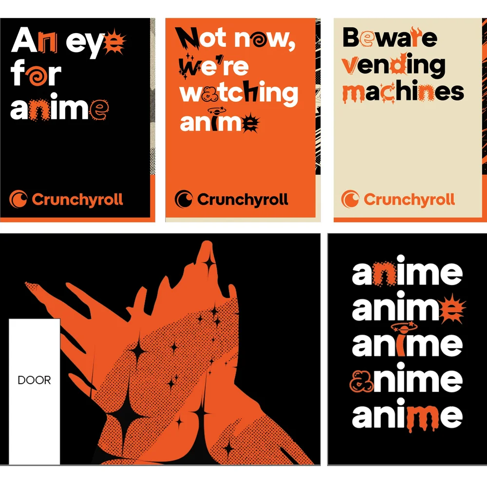 2 / 6 done for Crunchyroll